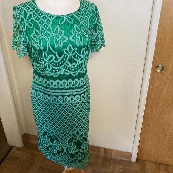 NWT Preston & York Green Dress - Picture 1 of 4